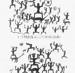 考察花山岩画(1986)