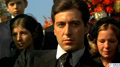 马龙 白兰度《教父 Ⅰ》黑暗中闪出一抹温情